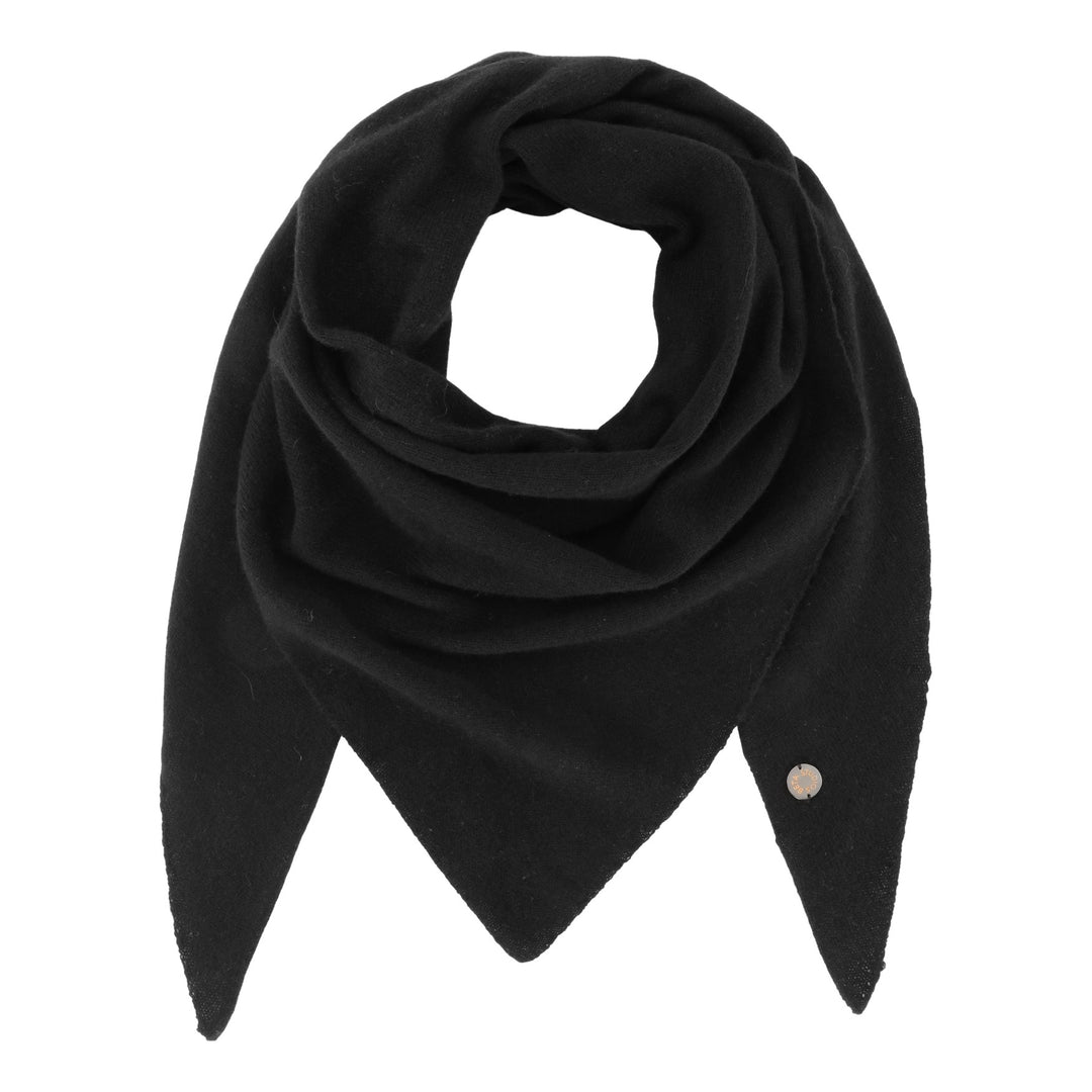 Tørklæde | BETA STUDIOS Triangle Cashmere Scarf, black