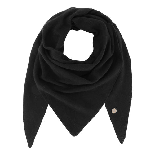 Beta Studios | Tørklæde | Triangle Cashmere Scarf, black