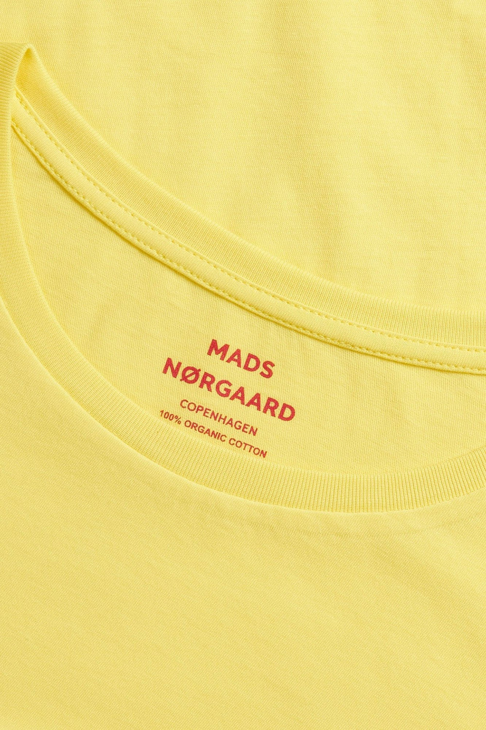 Mads Nørgaard | T-Shirt | Organic Jersey Teasy Tee, Lemon Zest