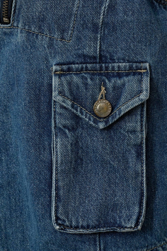 IVY Copenhagen | Vest | Uta Pocket, denim blue