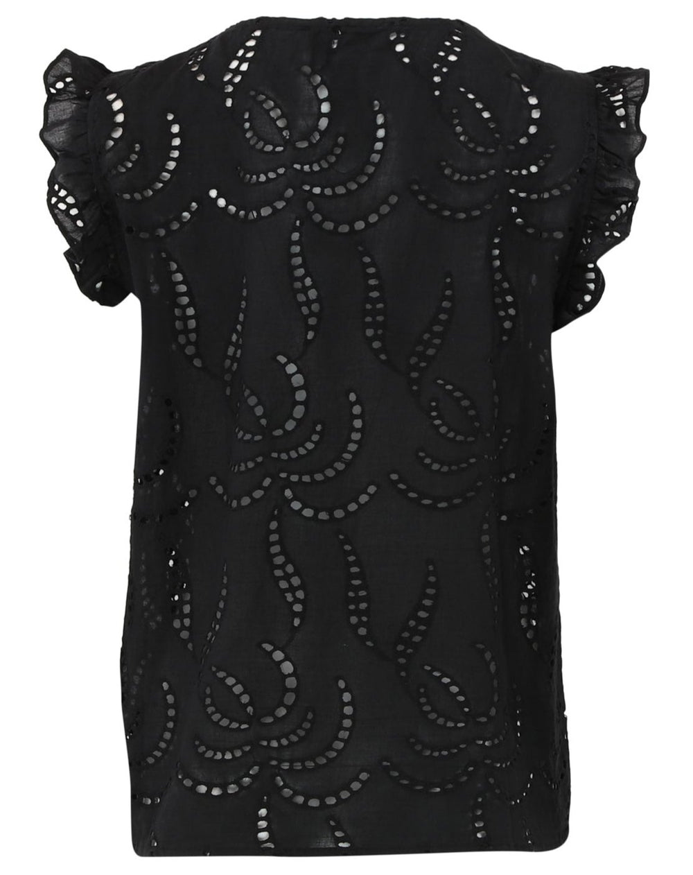 Continue | Top | Lilly Embrodery, black