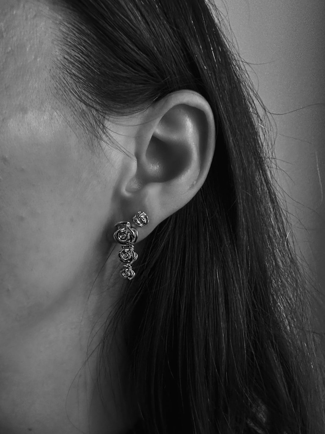 Pico Copenhagen | Ørestikkere | Rose Studs, sterlingsølv