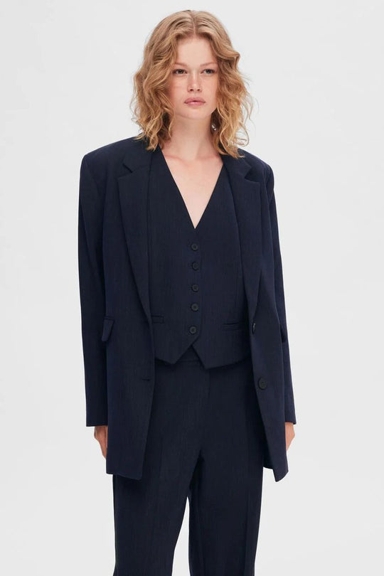 Selected Femme | Vest | Rita, dark sapphire