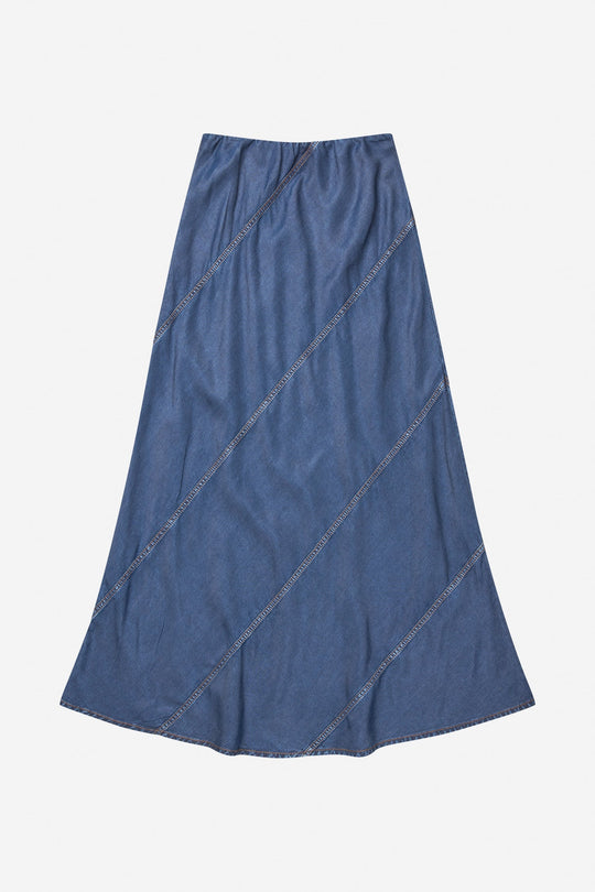 Munthe | Nederdel | Parson Skirt, indigo