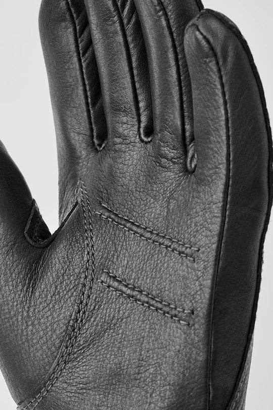 Hestra | Handsker | Deerskin Primaloft Leather Gloves, black
