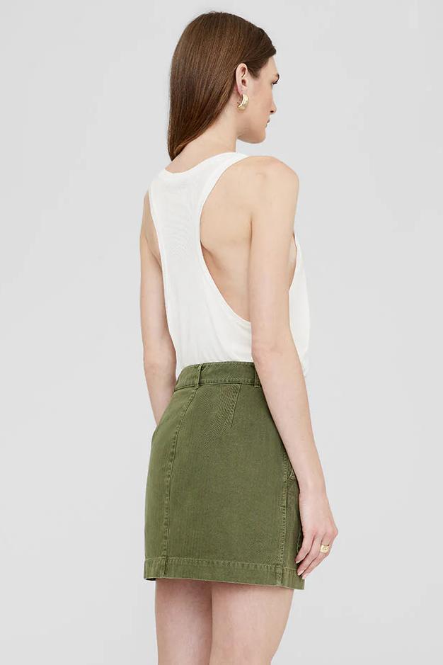Anine Bing | Nederdel | Aliza Skirt, army green