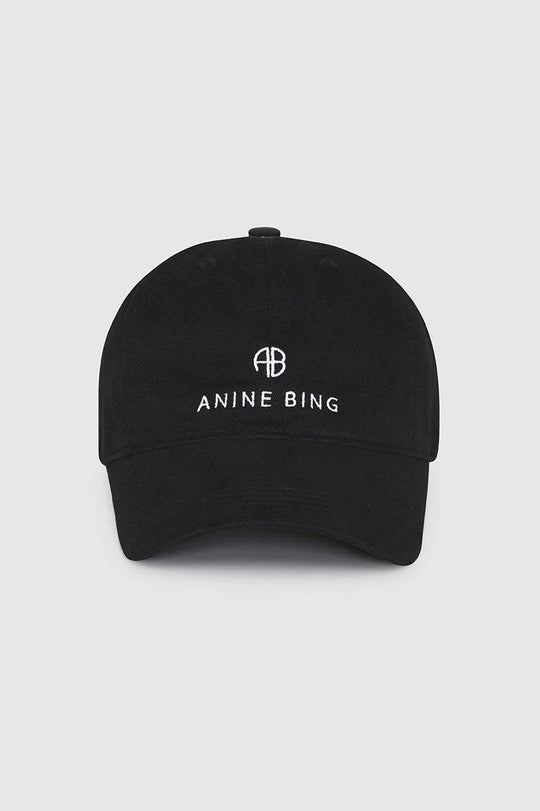 Anine Bing | Kasket | Jeremy Baseball Cap, black