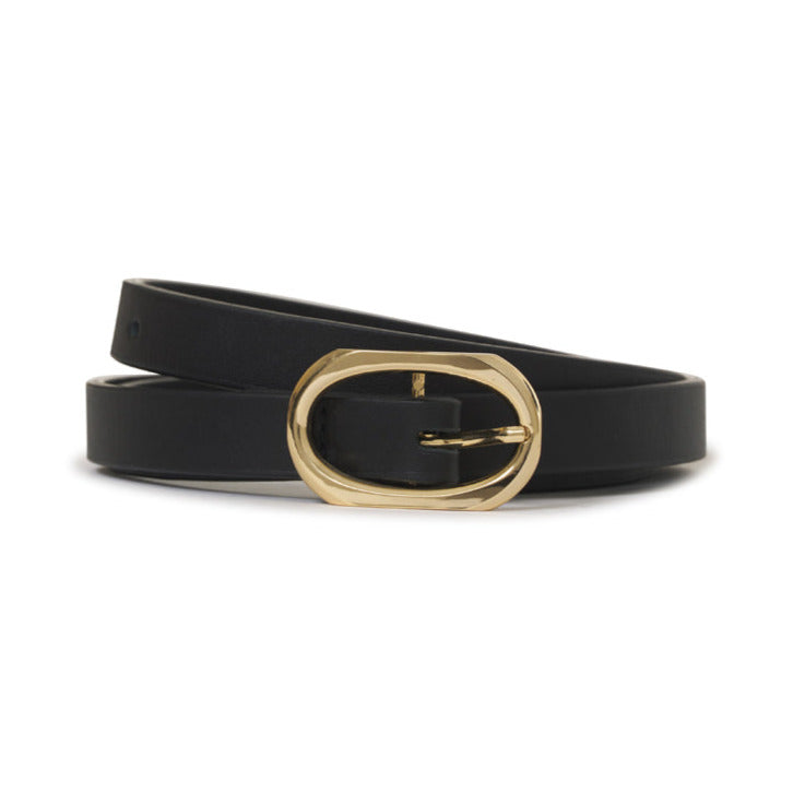 Anine Bing | Bælte | Small Signature Link Belt, black