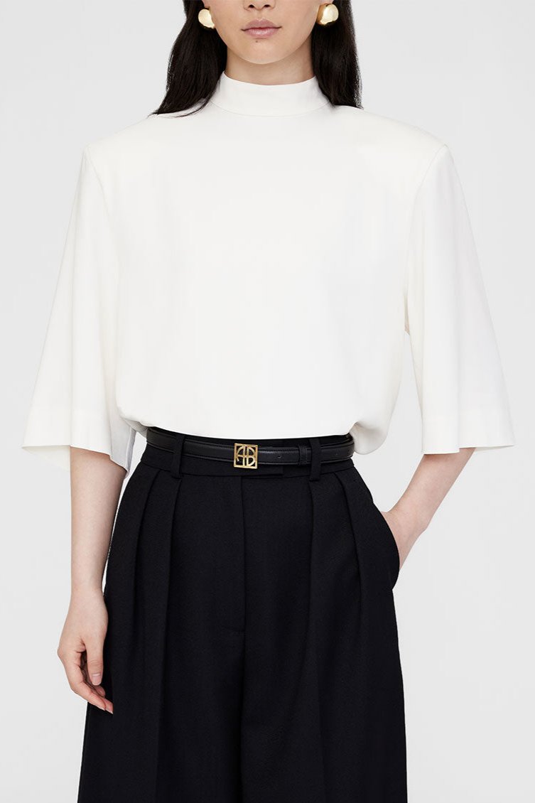 Anine Bing | Bælte | Monogram Belt, black