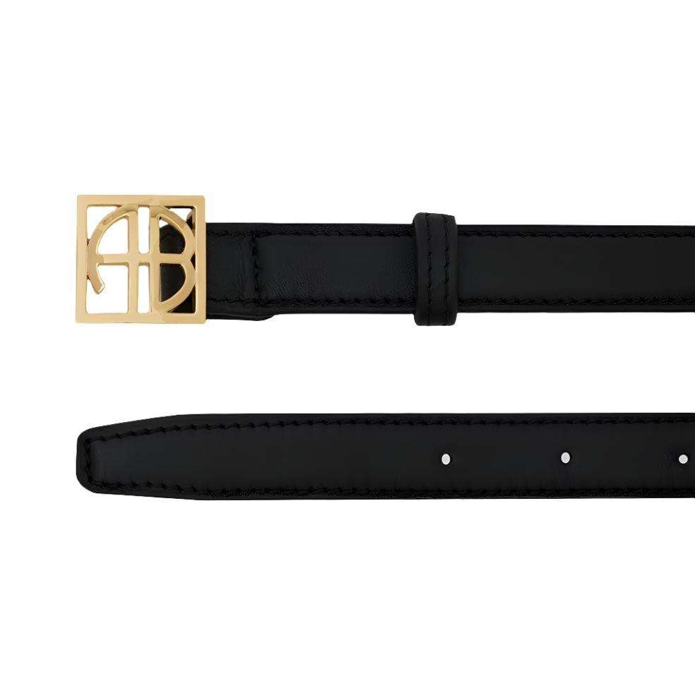 Anine Bing | Bælte | Monogram Belt, black