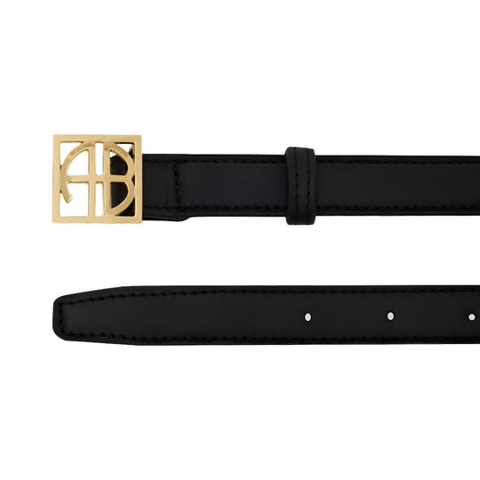 Anine Bing | Bælte | Monogram Belt, black