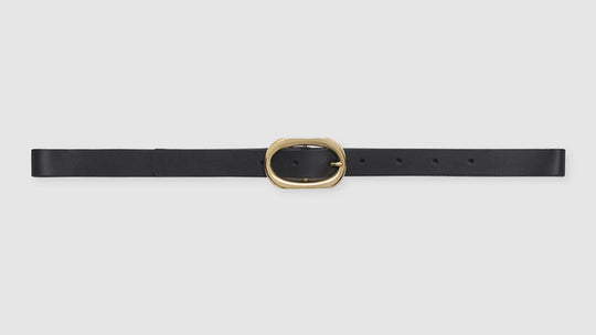 Anine Bing | Bælte | Small Signature Link Belt, black