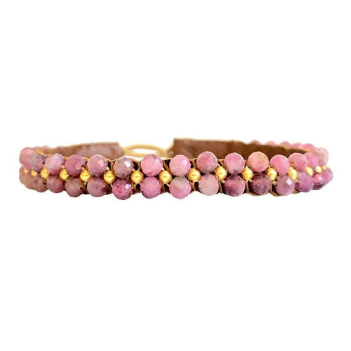 IBU Jewels | Armbånd | Bee, pink tourmalin