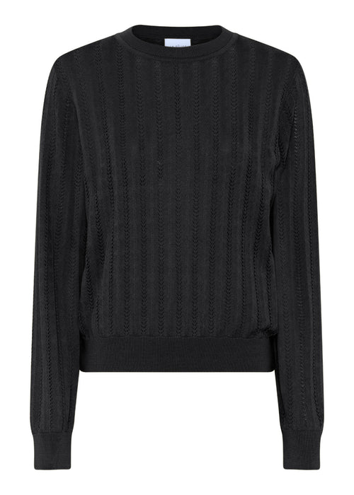 La Rouge | Sweater | Anette Knit, black