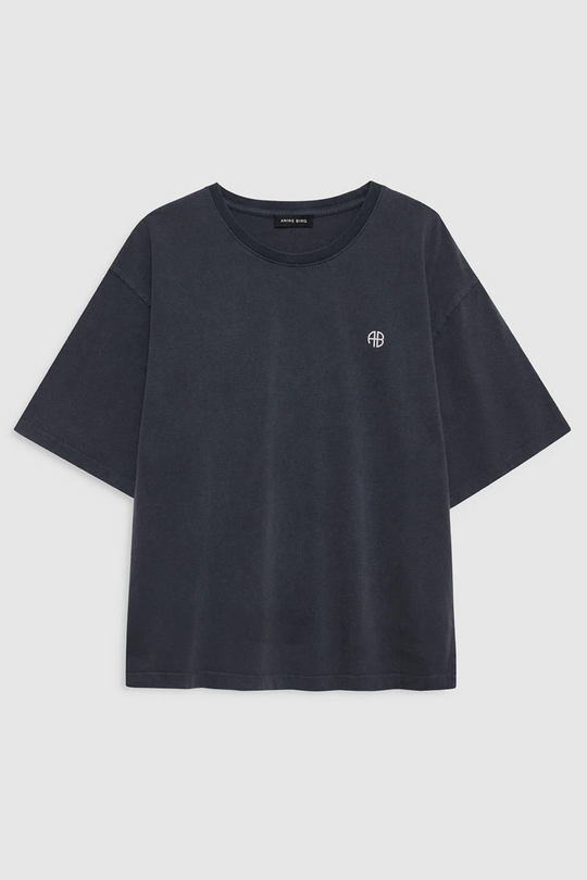 Anine Bing | T-shirt | Rudy Tee Empowerment, washed black