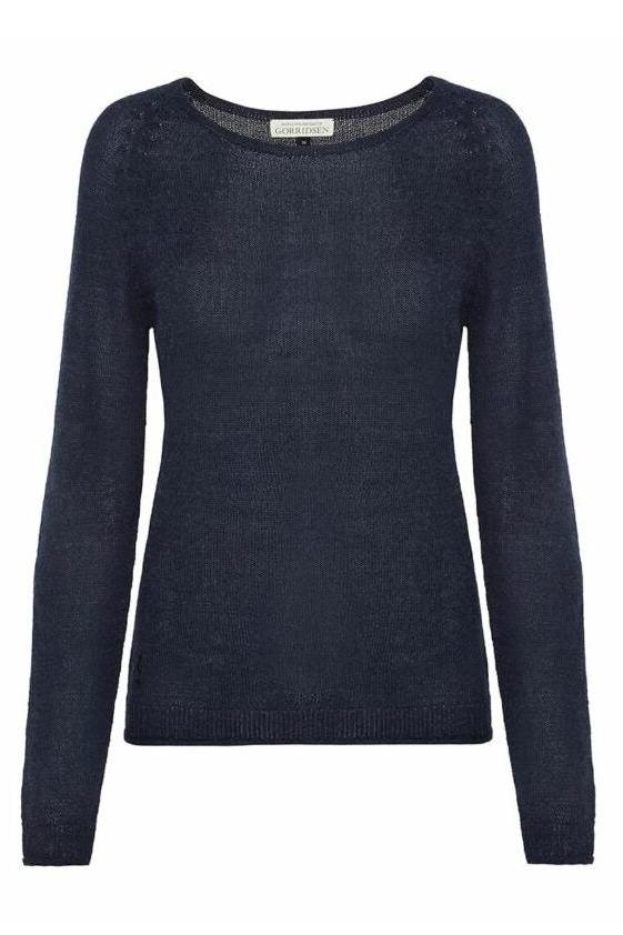 Gorridsen | Sweater | Athena Peru, midnight blue