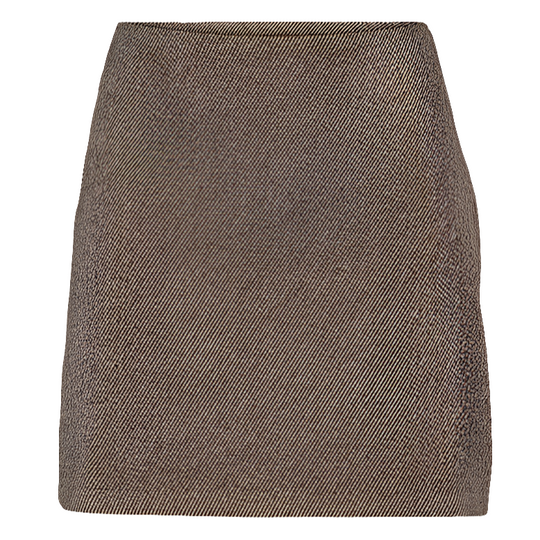 Dina Short Skirt fra Basic Apparel - Kort Nederdel i Økologisk Bomulds Twill