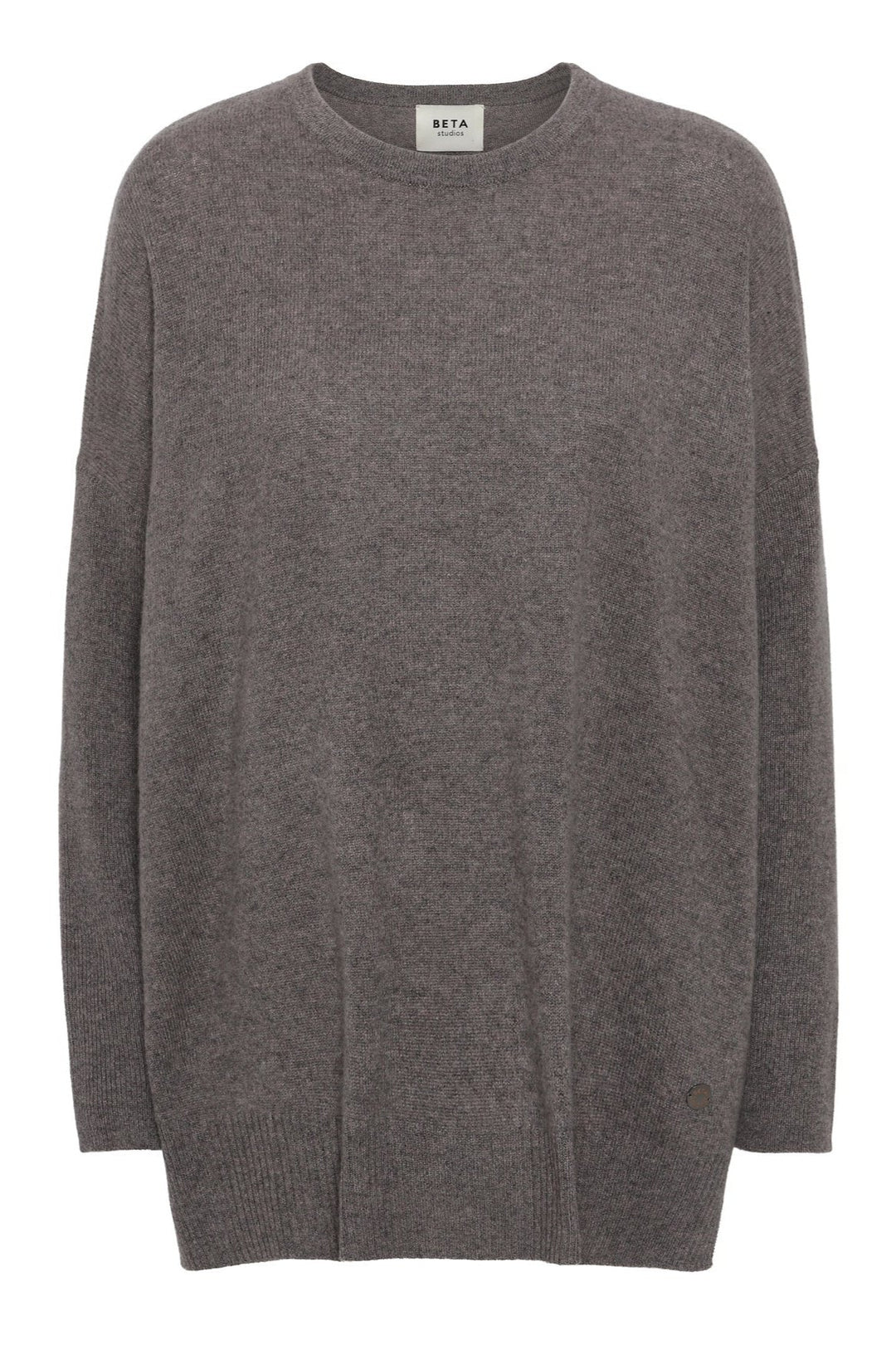 Beta Studios | Sweater | Berta Oversize O-neck, mole