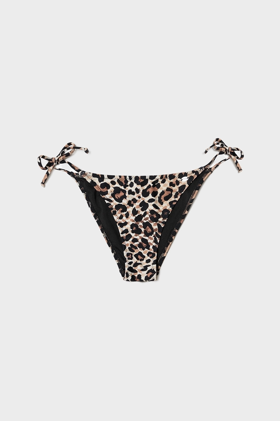 Lala Berlin Bjork Bikini Bottom – Bikinitrusse med bold leo animal print i blødt printed jersey materiale