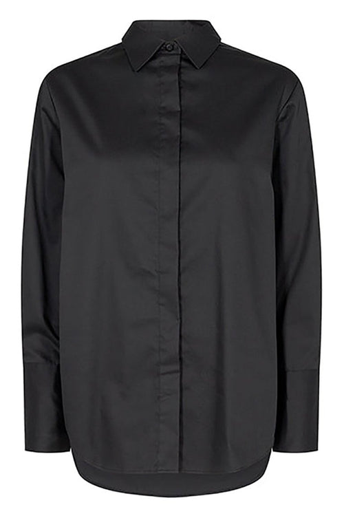 Leveté Room | Skjorte | Isla Solid 7, black