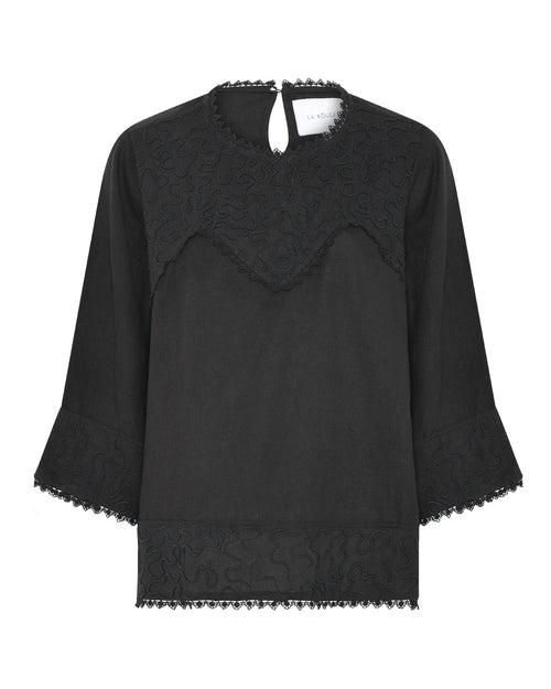 La Rouge | Bluser | Dori Blouse, black