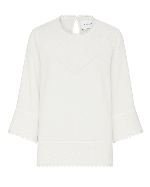La Rouge | Bluser | Dori Blouse, white