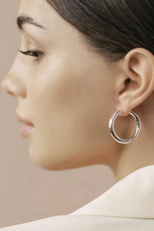 Federica Tosi | Øreringe | Earrings Eva, sølvbelagt messing