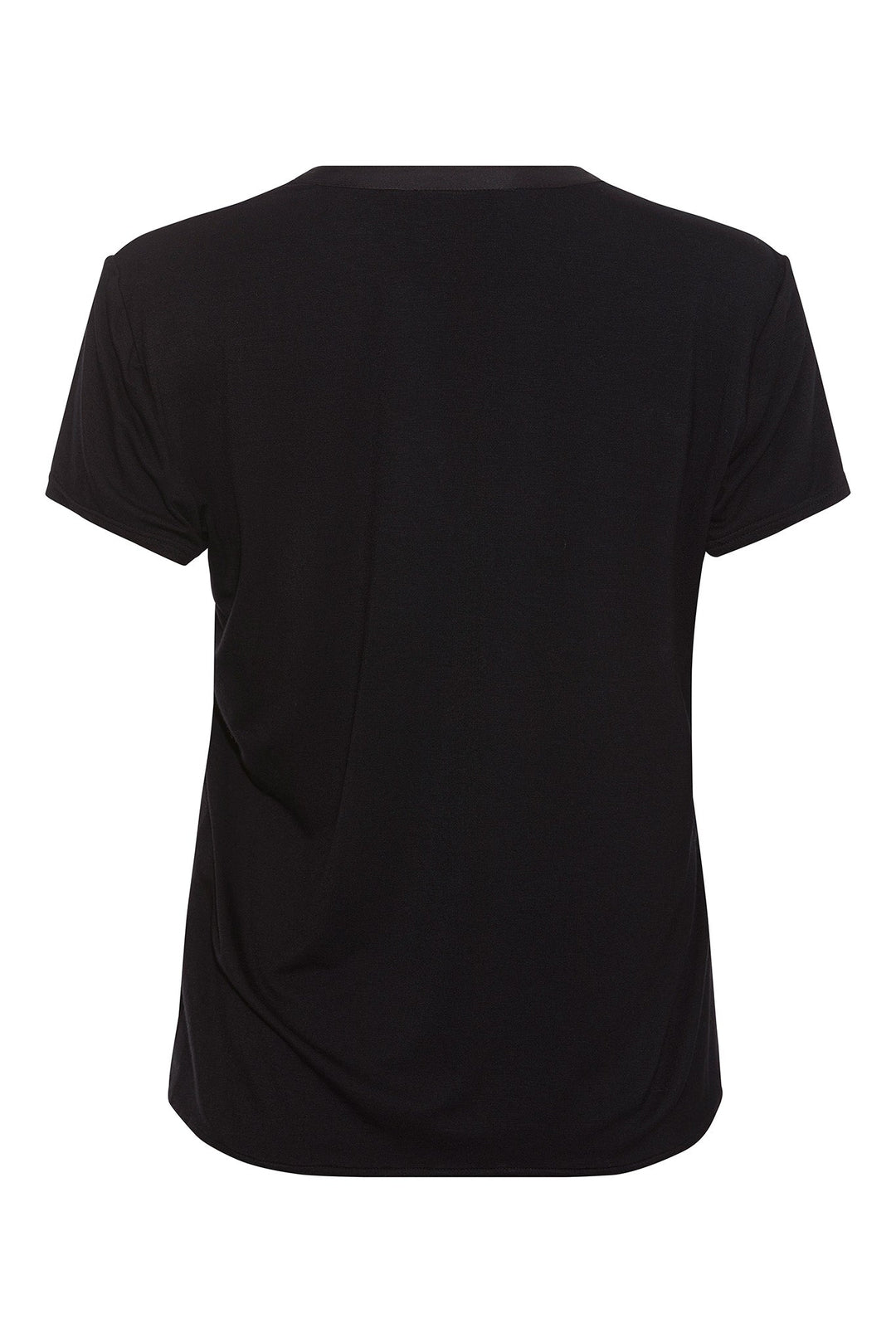 Philosophy Blues Original Gerbil Top i Sort – Elegant og Alsidig Kortærmet Bluse