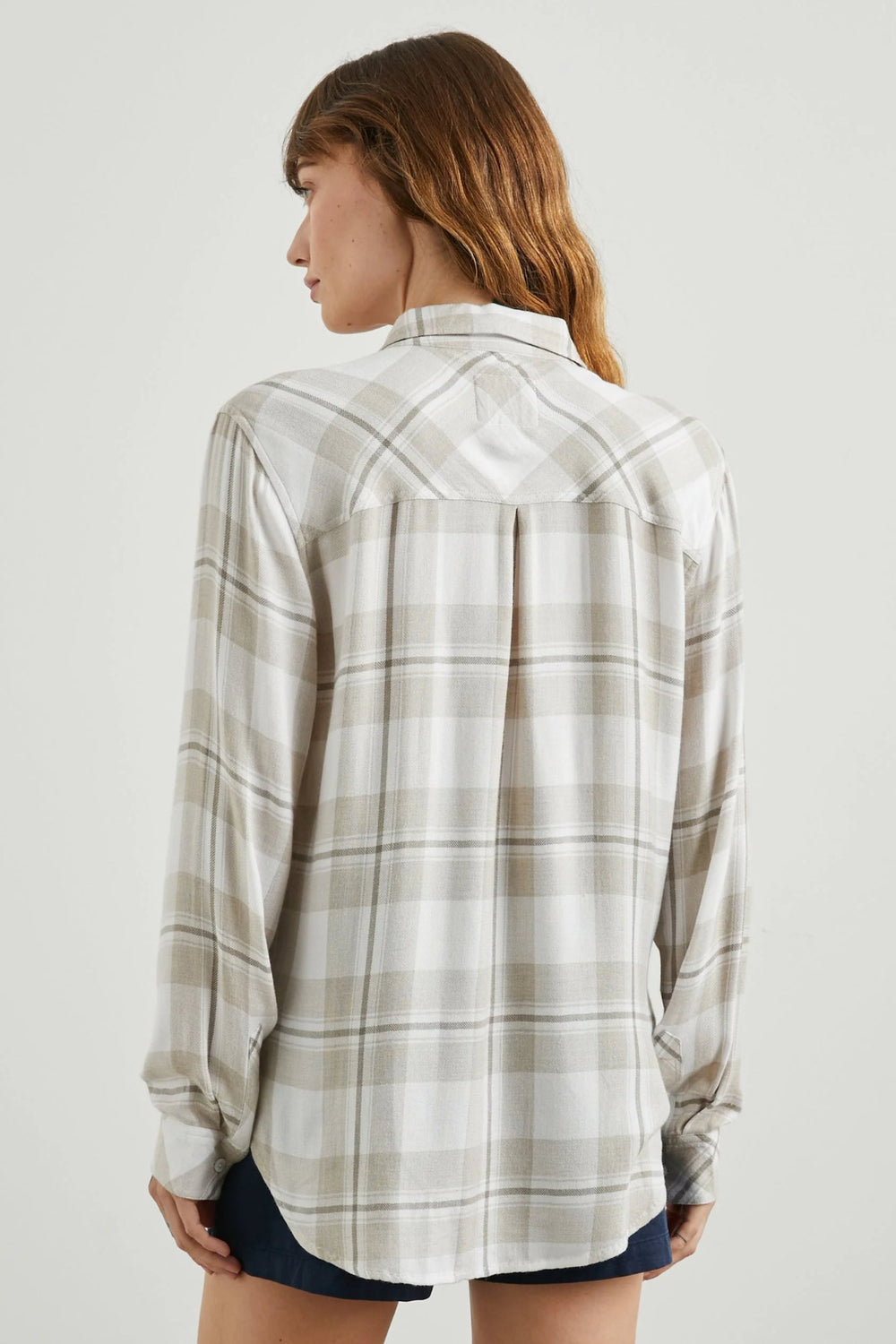 Skjorte | Rails Hunter shirt, Ivory Birch