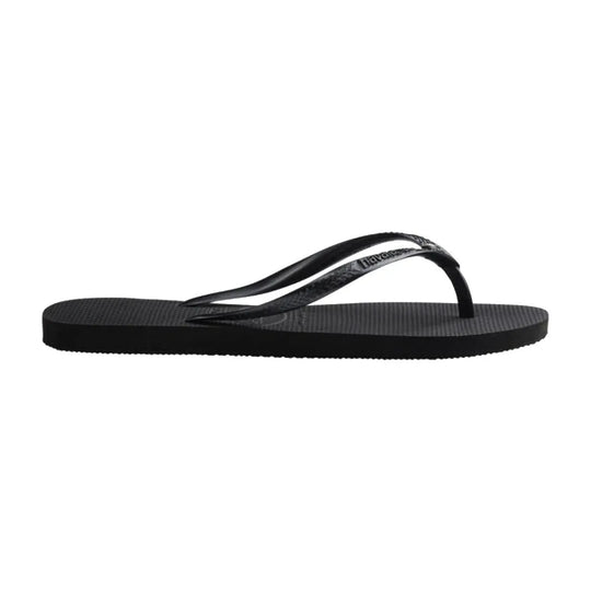 Klipklapper | HAVAIANAS Slim Sandal Crystal, sort