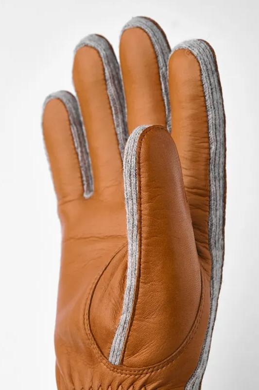 Hestra | Handsker | Jeanne skindhandsker, cognac