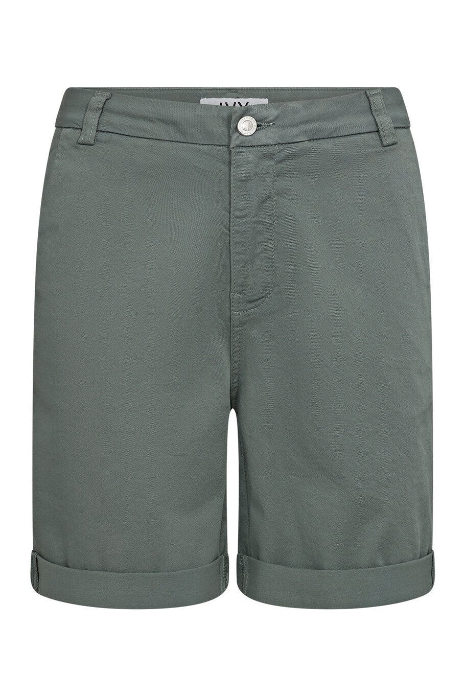 IVY Copenhagen | Shorts | Karmey Chino, dusty steel green