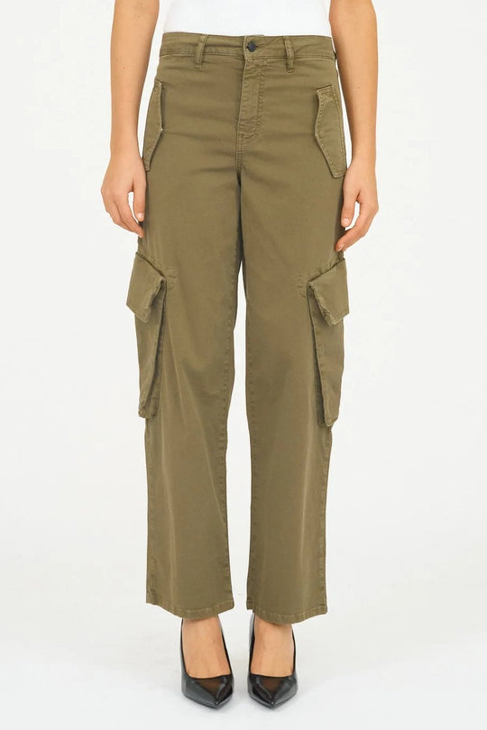 VY Copenhagen | Cargobukser | Uta Pocket Pant Army Green