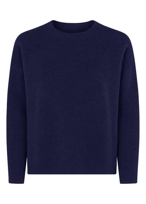 La Rouge | Sweater | Isabella Roundneck Knit, navy