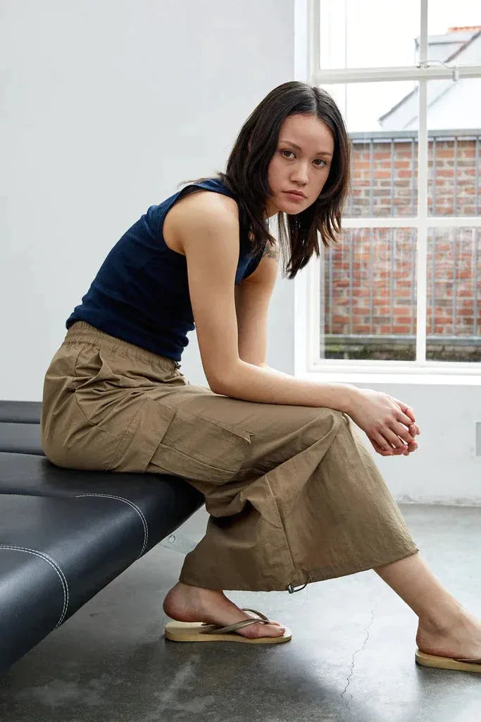 Nederdel | La Rouge Sofia Skirt, khaki