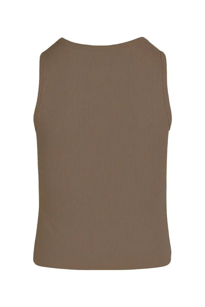 La Rouge Lisa singlet top, brun