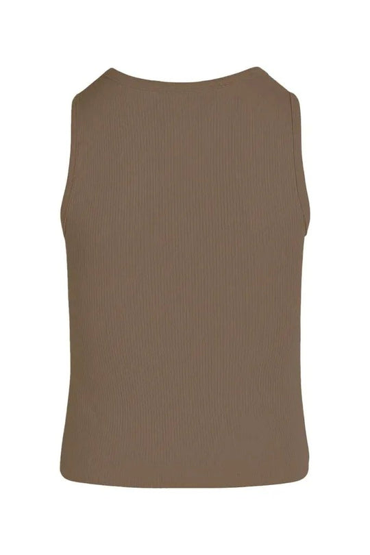 La Rouge Lisa singlet top, brun