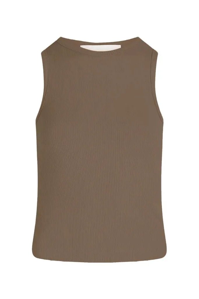 La Rouge Lisa singlet top, brun
