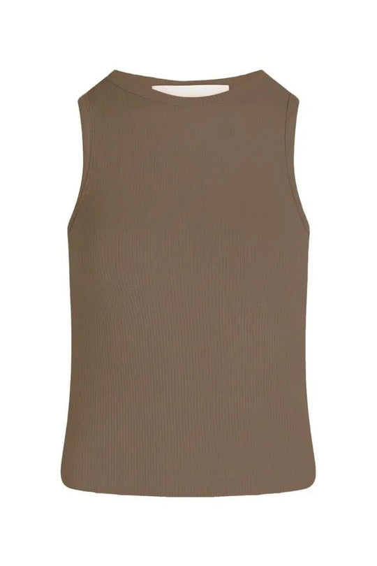 La Rouge Lisa singlet top, brun