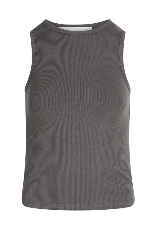 La Rouge | Top | Lisa Singlet, warm grey