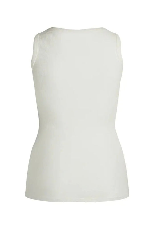 La Rouge Lisa singlet top, white