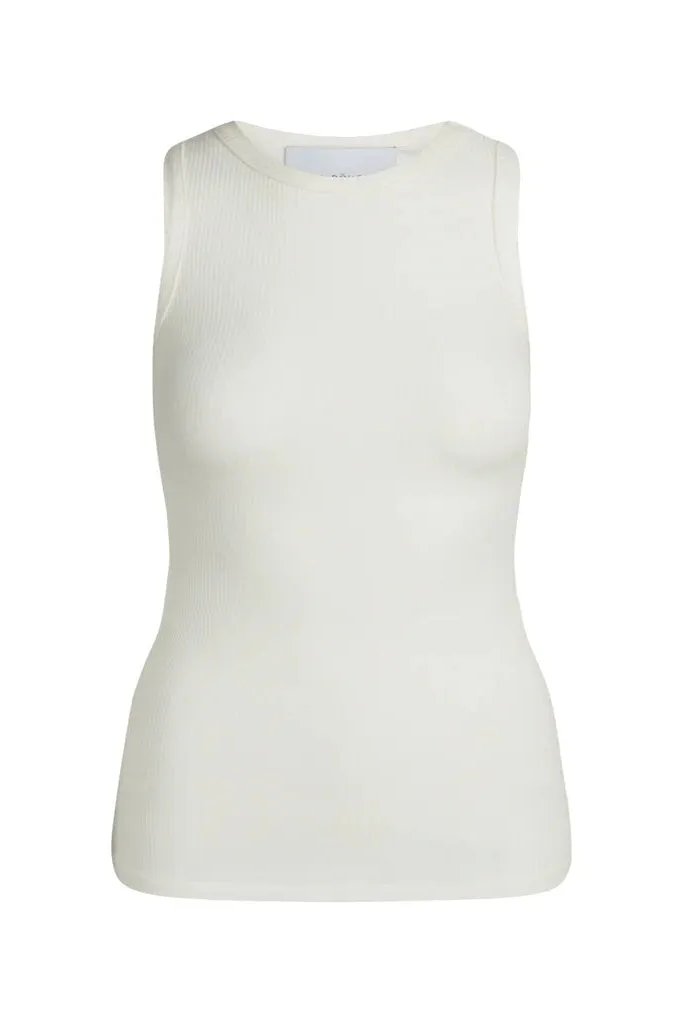 La Rouge Lisa singlet top, white