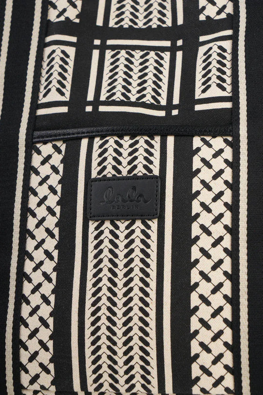 Tote bag | LALA BERLIN Carmela 2.0, heritage stripe black