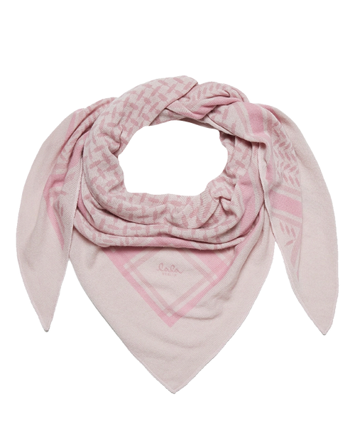Lala Berlin | Tørklæde | Triangle Trinity Classic M, light rose