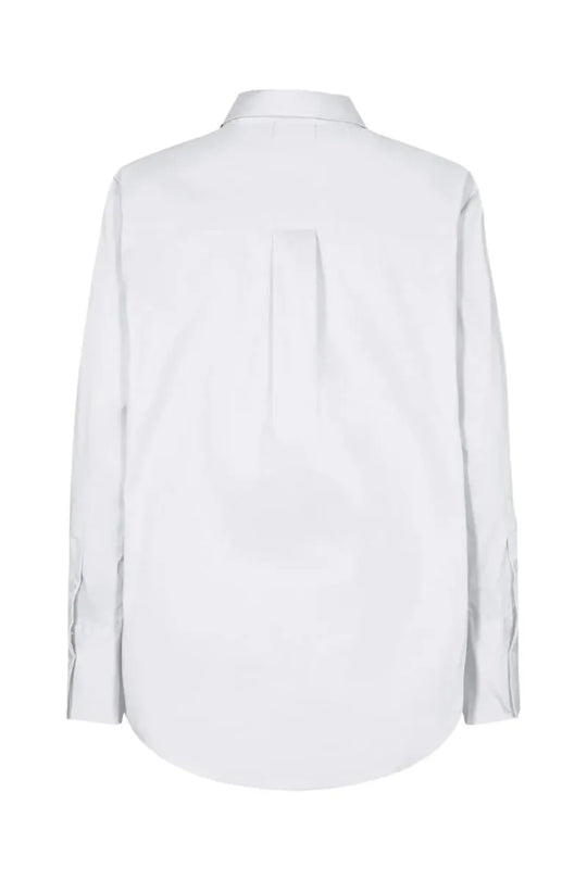 Leveté Room | Skjorte | Isla Solid 7, white