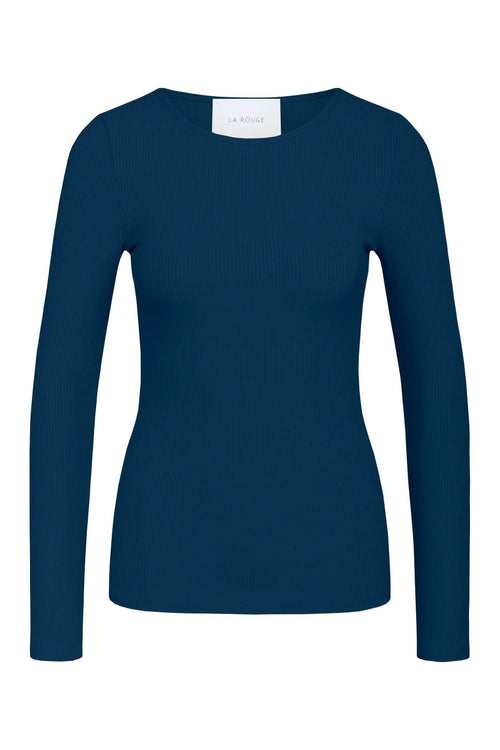 La Rouge | Langærmet T-shirt | Lisa L/S, navy