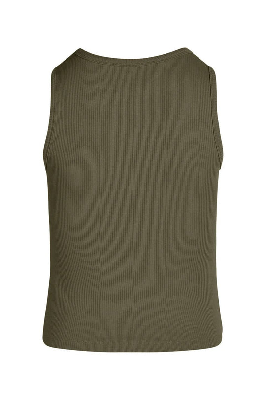 Lisa Singlet top, army green