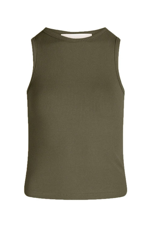 La Rouge | Top | Lisa Singlet, army green