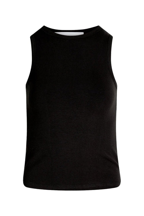 La Rouge | Top | Lisa singlet, black