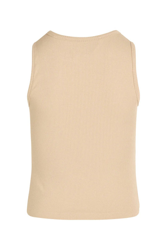 La Rouge Lisa singlet top, sand